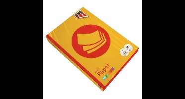 Kopieerpapier quantore colour a4 120gr diepgeel