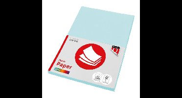 Kopieerpapier quantore col-100 a4 120gr lichtblauw