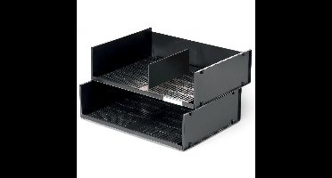 Durable brievenbak geschikt voor ft A3 of 2 x A4 zwart