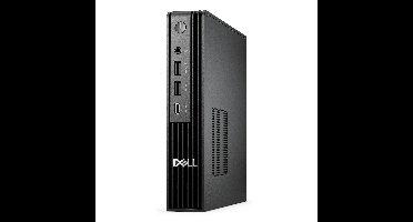 DELL Pro QBM1250 Plus Intel Core Ultra 7 265 16 GB DDR5-SDRAM 512 GB SSD Windows 11 Pro Micro PC Mini PC Zwart