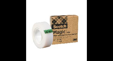 Plakband scotch magic 900 19mmx30m onzichtbaar mat