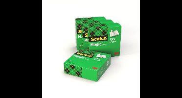 Plakband scotch magic 810 19mmx33m tr 4 rollen | 36 stuks