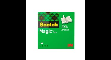 Plakband scotch magic 810 12mmx33m onzichtbaar mat | 12 stuks
