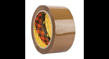 Verpakkingstape scotch 3095 50mmx66m bruin