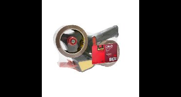 Verpakkingstape disp scotch 2rol secure br