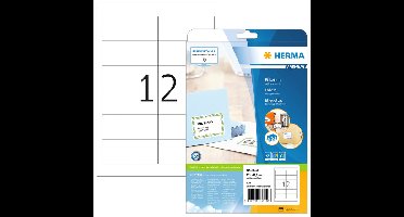Etiket herma 8628 97x42.3mm premium wit 120st | 70 stuks