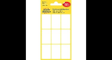 Etiket avery 3045 38x24mm wit 63st | 10 stuks