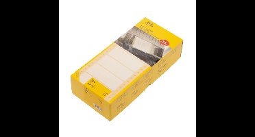 Etiket avery 3615 88.9x35.7mm 1-baans wit 4000st
