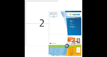 Etiket herma 4628 210x148mm a5 prem wit 400st