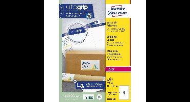 Etiket avery l7169-100 99.1x139mm 400st