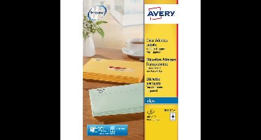 Etiket avery j8562-25 99.1x33.9mm tr 400stuks