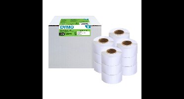 Etiket dymo labelwriter adressering 28x89 12st wit