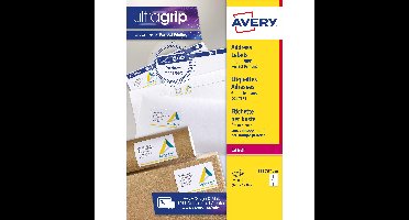 Etiket avery l7173-250 99.1x57mm wit 2500stuks
