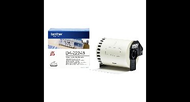 Etiket brother dk22246 doorlopend 103mm 30m wit
