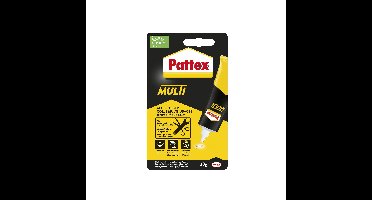 Alleslijm pattex multi tube 20 gram op blister | 6 stuks