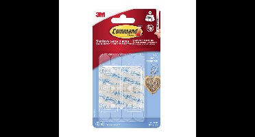 Haak command mini incl bevestigingsstrip tr 6st