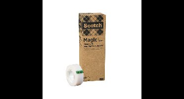 Plakband scotch magic 900 19mmx33m onzichtbaar mat