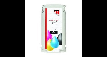 Inktcartridge quantore hp 72 c9403a mat zwart