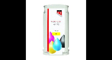Inktcartridge quantore hp 72 c9373a geel