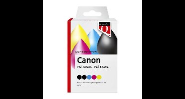 Inktcartridge quantore canon pgi-570xl cli-571xl