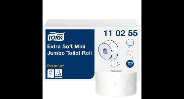 Toiletpapier tork t2 premium jumbo klein 3laags