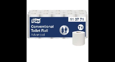 Toiletpapier tork t4 advanced 2laags wit 110771