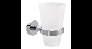 Bekerhouder tesa verchr metaal zelfkl