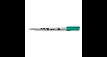 Viltstift staedtler ohp lumo f 316 non perm groen | 10 stuks
