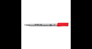 Viltstift staedtler ohp lumo m 315 non perm rood | 10 stuks