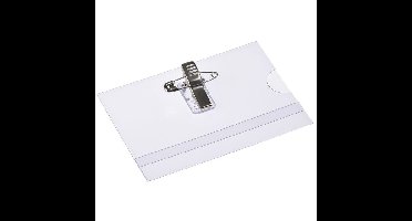 Badge europel met clip + speld 90x60mm | 24 stuks