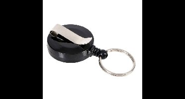 Afrolmechanisme europel sleutelring zwart | 10 stuks