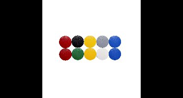 Magneet maul solid 38mm 2500gr assorti