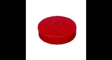 Magneet quantore 20mm 300gr rood 10 stuks