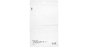 Zak | Verzendzak | Gerecycled LDPE | 36x54cm | wit | 250 stuks