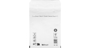 Luchtkussenenvelop D/14 265x180mm wit 100 stuks