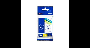 Brother TZE-233 labelprinter-tape Blauw op wit