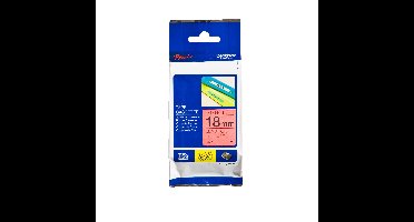 Brother TZE-441 labelprinter-tape Zwart op rood