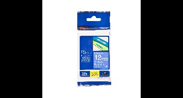 Brother TZE-535 labelprinter-tape Wit op blauw