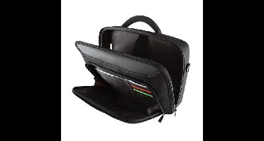 DELL Classic+ 35,6 cm (14") Aktetas Zwart, Rood