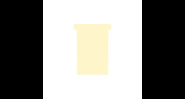 T-kaart djois formaat 3 77mm beige 100st | 5 stuks