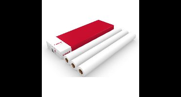 Canon plotterpapier, standaard, Ft 610 mm x 50 m, 90 g, pak van 3 rollen