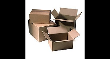 Amerikaanse vouwdoos 250x150x140mm per stuk