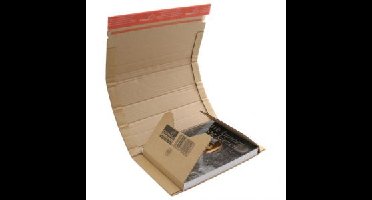 Boekverpakking A3 455x325x80mm varierend hoogte per stuk