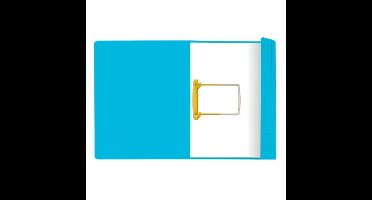 Clipmap Secolor A4 100% gerecycled karton 250gr blauw verpakt per 10..