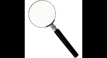 Westcott leesloep, diameter: 60 mm, vergroot tot 5 keer, zwart