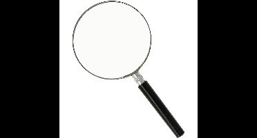 Westcott leesloep, diameter: 90 mm, vergroot tot 2 keer, zwart