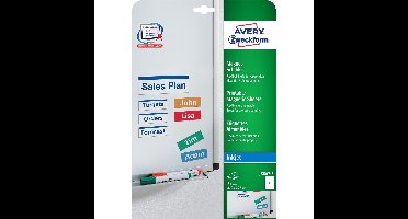 Avery Magneetetiketten, ft 210 x 297 mm, doos van 5 stuks