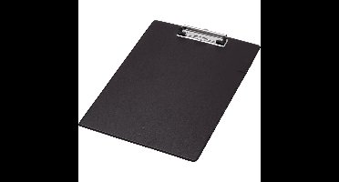 Q-CONNECT klemplaat, PP, ft A4, zwart