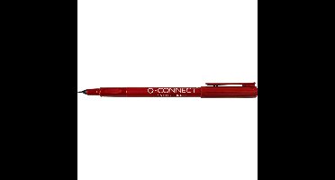 Q-CONNECT fineliner, 0,4 mm, rood