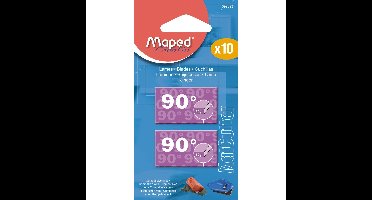 Maped vervangmesjes voor MatCutter 90°, blister van 10 stuks
